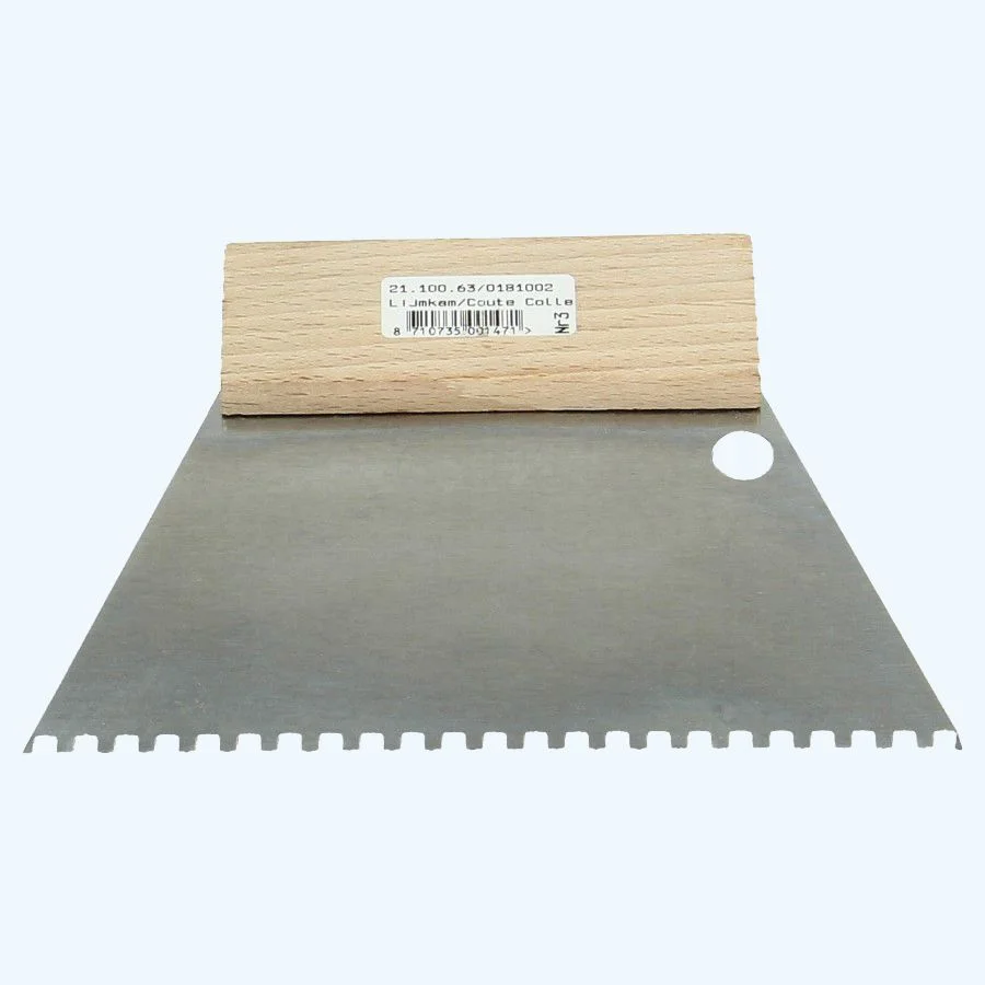 Comb for 2K artificial grass adhesive