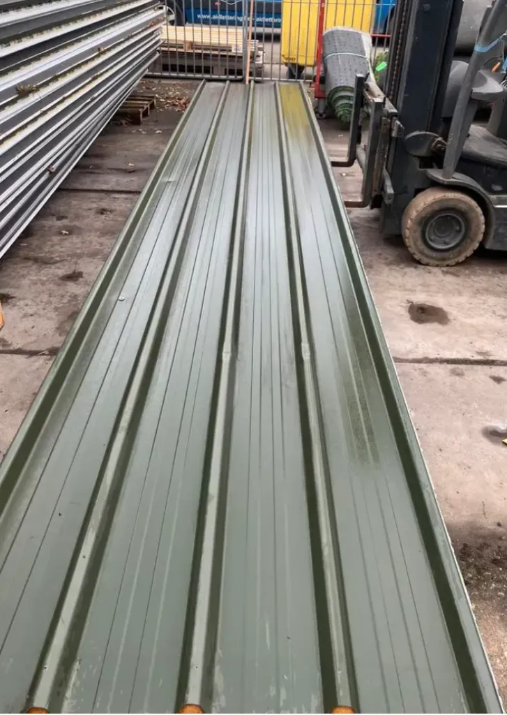 Dakpaneel Eco 40mm Groen  780cm